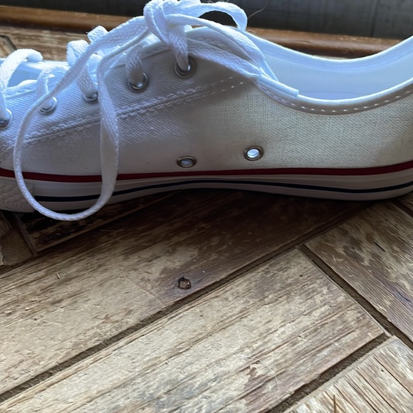 Converse All Star canvas sneakers size 5 white brand new without tag - Picture 7 of 7